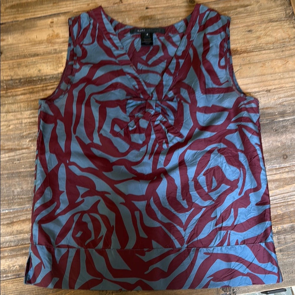 Stylish Red and Blue Marc Jacob’s Women's Top
